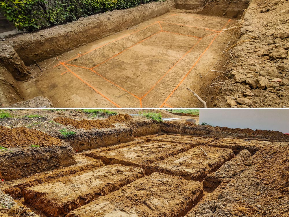 Travaux de terrassement dans la Drôme